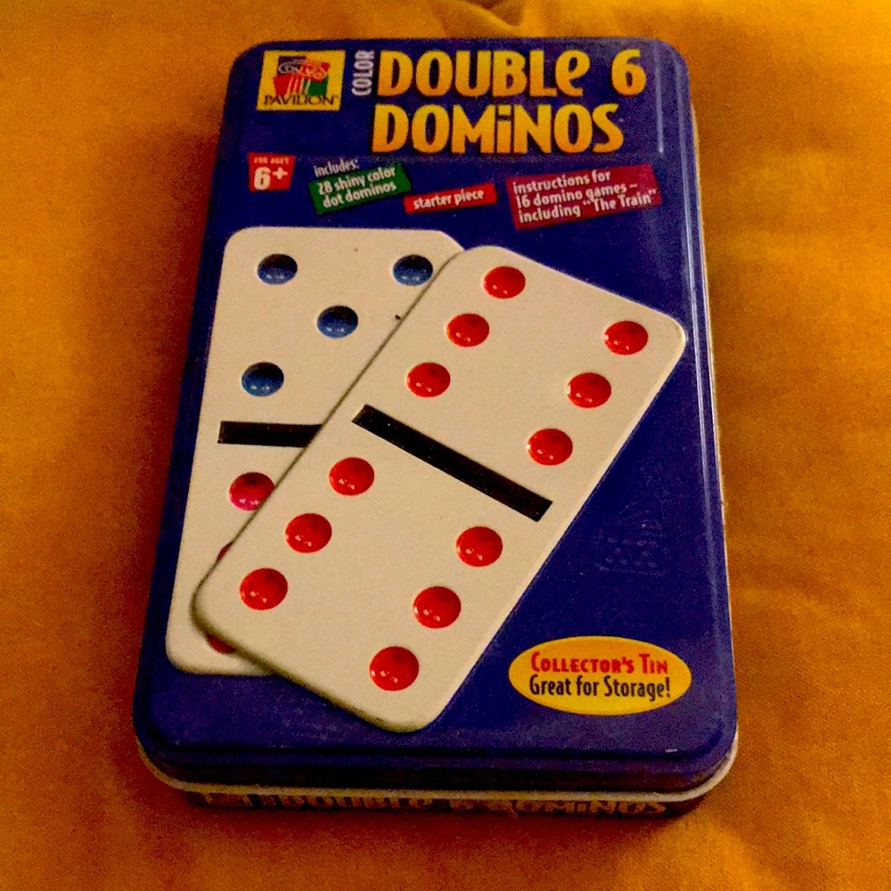 New Color Double 6 Dominos
